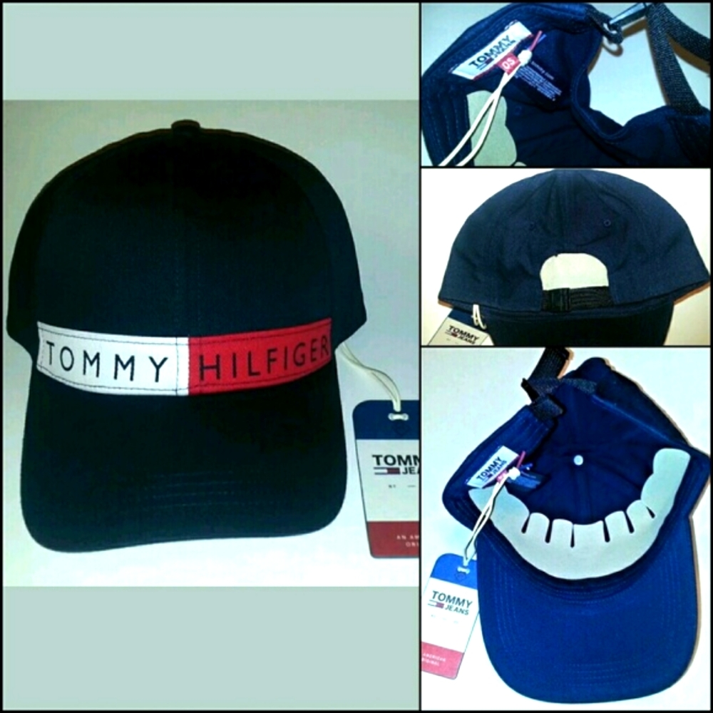 RARE Tommy Hilfiger GIFT Set BIG FLAG Collector's: Baseball Cap Hat + T-Shirt XL - Picture 2 of 8